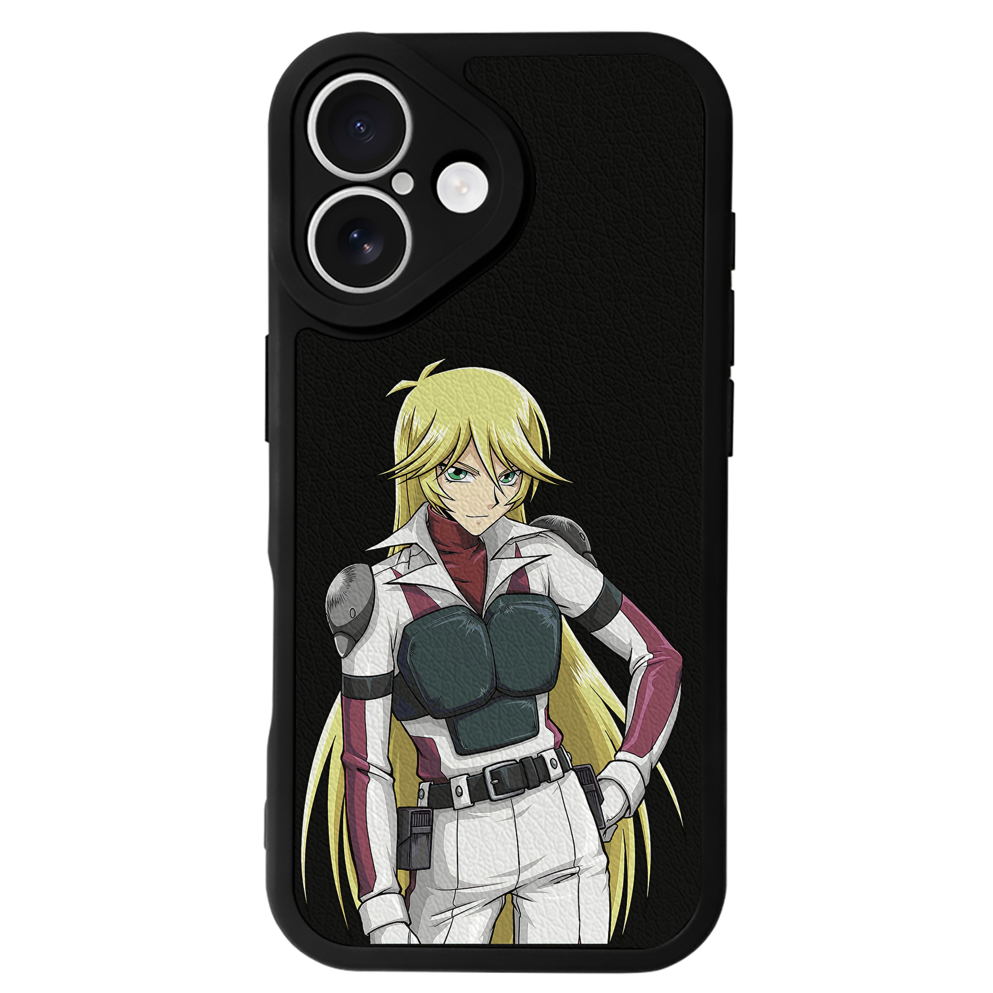 （画像用） 遊☆戯☆王 Yu-Gi-Oh! 【iPhone 16シリーズ対応】シリコンスマホケース（レザー調） 材質：シリコン